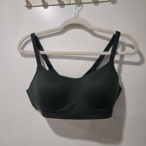 Aerie Green Smoothez Wireless Bra Size L